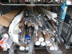 *Stillage of Alloy Angle, Chrome Conduit, Curtain