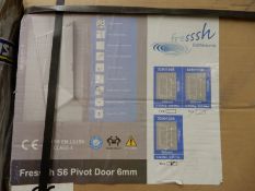 *S6 Shower Pivot Door 1850x900mm
