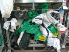 *Stillage of Black Plastic Guttering and Downpipe