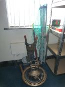 *Clothes Airer, Sheers, Birdbath/feeder, etc.