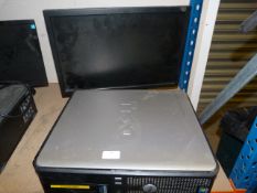 *Dell Computer and Monitor