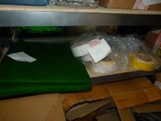 Printer Labels and Bay's Snooker Table Cloth