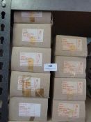 9 Boxes of Nickle Plated Safety Pins