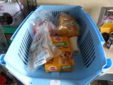 *Large Pet Travel Carrier, Dog Treats, etc.