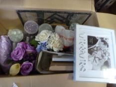 Assorted Wedding Decorations and Accessories