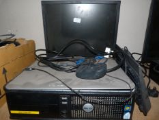*Dell Computer with Monitor, Keyboard and Mouse