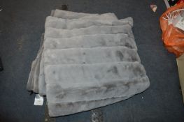 *Mon Chateaux Grey Plush Throw
