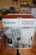 *Brookstone Heated Throw 50x60