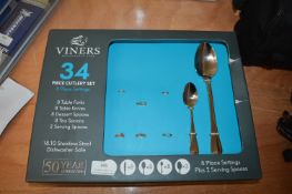 *Viners S/S Cutlery Set (incomplete)
