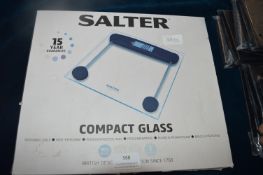 Salter Compact Glass Digital Scales