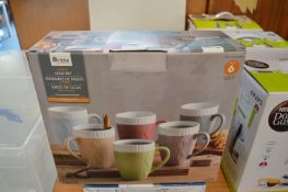 *Mesa 6pc Knitted Sweater Design Mug Set
