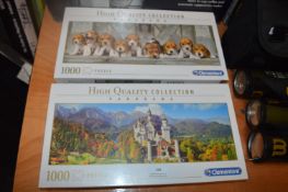 *Clementoni 1000pc Panorama Jigsaw Puzzle 2pk