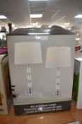 *Bridgeport Table Lamps 2pk