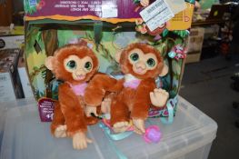 *Two Furreal Piper Baby Monkeys