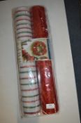 *2 Rolls of Christmas Mesh Ribbon