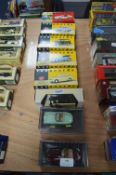 8 Diecast Cars Including Vanguard and Corgi