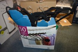 *~50 Non-Slip Coat Hangers