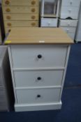 Three Drawer Storage Chest