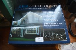 *LED Icicle Lights 4m