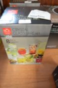*RCR Crystal Glassware 5pc Set