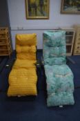 Two Garden Loungers