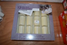 *Stenohome 12 LED Wax Votive Set