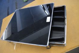 *Chrome & Glass Cutlery Drawer