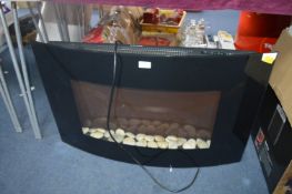 Pebble Flame Effect Electric Fire