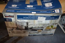 *Kirkland S/S Cookware Set