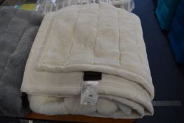 *Mon Chateaux Cream Plush Throw