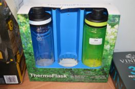 *2pc Thermo Flask Water Bottle Set