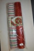 *2 Rolls of Christmas Mesh Ribbon
