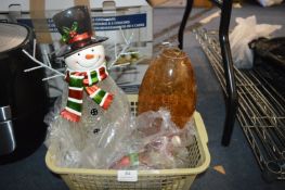 *Christmas Snowman & Moose Lamps (AF)