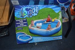 *H2O Go Hexagon Inflatable Family Paddling Pool