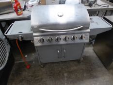 * Gas BBQ - 6 burner, storage under