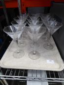 * 14 x small martini glasses