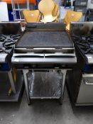 * Blueseal gas flat plate grill on stand