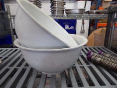 * 2 x large plastic mixing bowls