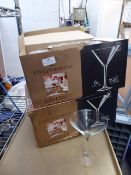 * 2 x 6 7oz martini glasses