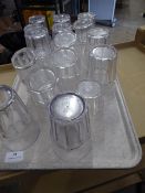 * polycarbonate rocks glasses x approx. 20 - various sizes