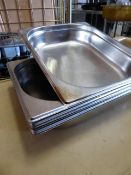 * 5 x 1/2 gastronomes