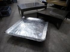 * 3 x metal display stands