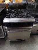 * Blueseal gas 4 burner oven