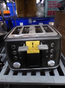 * Morphy Richards 4 slice domestic toaster