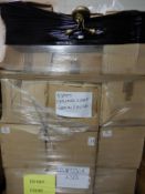 *Pallet of ~318 3 Spot Ceiling Lights in Woodgrain