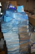 *Mixed Pallet of Plastic Clips, Trunking, Downligh