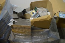 *Pallet of Galvanised Brackets, Brass and Chrome E