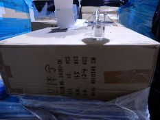 *Pallet of ~180 Chrome & Glass Downlights