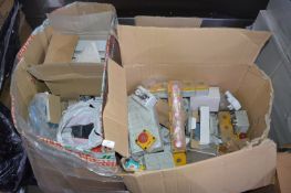*Pallet of Assorted Emergency Switches, Stops, Cir
