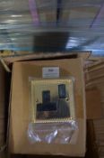 *40 Boxes of 100 Brass Effect Single Switched Sock